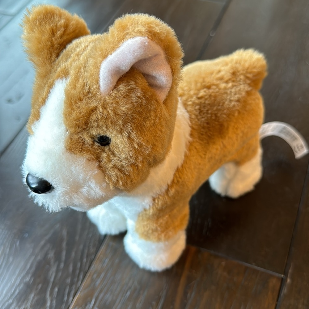 American Girl Doll Brown & White Dog - Picture 3 of 9